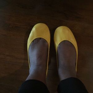 Tieks - Size 11 Mustard Yellow